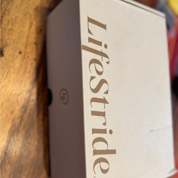 NWT CLASSIC LIFE STRIDE Black Patent Wedges Womens Shoes 8.5 M NIB Make Fair off - Picture 10 of 13